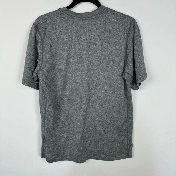 Nike Set of 2 Short Sleeve Dri Fit Tops Black & Gray Workout Gym Athletic - Picture 6 of 7